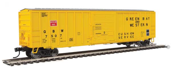 Walthers Mainline 50' ACF Exterior Post Boxcar - Ready to Run -- Green Bay & Western #7507 - 910-1830
