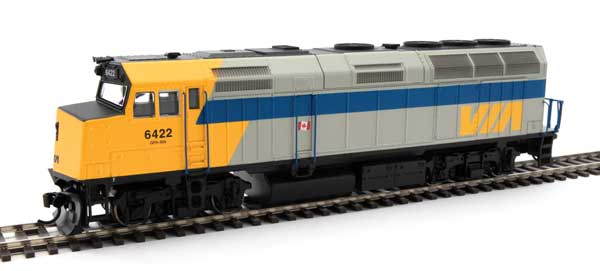 Walthers Mainline EMD F40PH - ESU Sound and DCC -- VIA #6422 - 910-19476