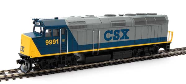 Walthers Mainline EMD F40PH - ESU Sound and DCC -- CSX #9991 - 910-19477