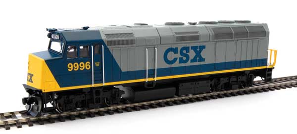 Walthers Mainline EMD F40PH - ESU Sound and DCC -- CSX #9996 - 910-19478