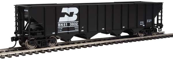 Walthers Mainline 50' 100-Ton 4-Bay Hopper - Ready to Run -- Burlington Northern #513932 - 910-1976