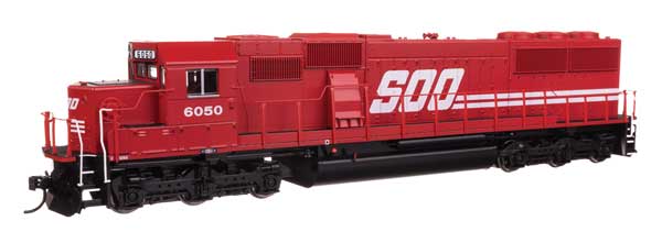 WalthersMainline EMD SD60 Spartan Cab with ESU(R) Sound and DCC -- Soo Line #6050