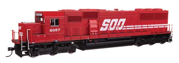 WalthersMainline EMD SD60 Spartan Cab with ESU(R) Sound and DCC -- Soo Line #6057