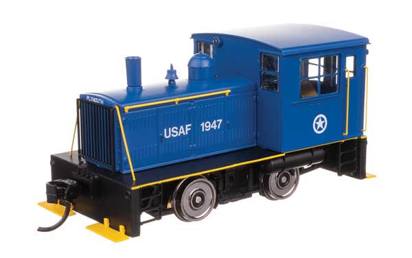WalthersMainline HO Plymouth ML-8 Industrial Switcher - DCC only -- United States Air Force