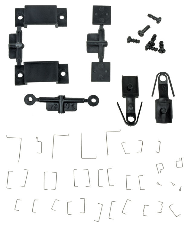 WalthersMainline HO Detailing Kit -- Passenger Car Exterior
