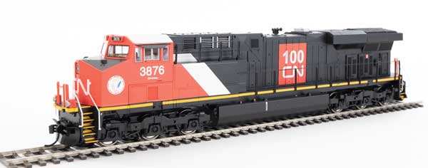 Walthers Mainline GE ES44AC Evolution Series GEVO - ESU Sound & DCC -- Canadian National #3876 100th Anniversary & Indigenous Relations logos - 910-20200