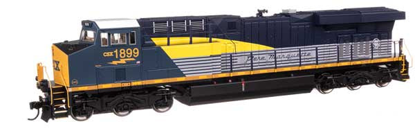 WalthersMainline HO GE ES44AC Evolution Series GEVO - ESU Sound & DCC -- CSX #1899 (Pere Marquette & Ohio Heritage)