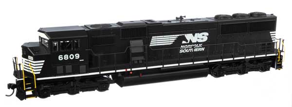 WalthersMainline EMD SD60M with 3-Piece Windshield - ESU(R) Sound & DCC -- Norfolk Southern #6809 - 910-20320