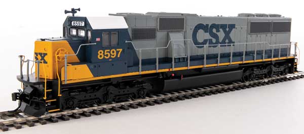 Walthers Mainline EMD SD50 - ESU(R) Sound and DCC -- CSX #8597 - 910-20369