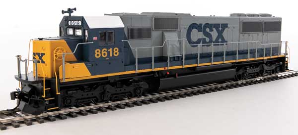 Walthers Mainline EMD SD50 - ESU(R) Sound and DCC -- CSX #8618 - 910-20370