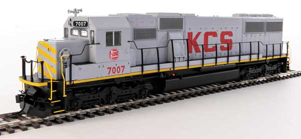 Walthers Mainline EMD SD50 - ESU(R) Sound and DCC -- Kansas City Southern #7007 (gray) - 910-20374
