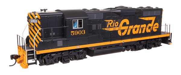 WalthersMainline HO EMD GP9 Phase II with High Hood - ESU(R) Sound and DCC -- Denver & Rio Grande Western #5903