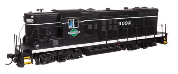 WalthersMainline HO EMD GP9 Phase II with High Hood - ESU(R) Sound and DCC -- Illinois Central #9086