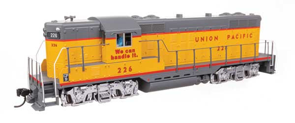 WalthersMainline HO EMD GP9 Phase II with High Hood - ESU(R) Sound and DCC -- Union Pacific(R) #226