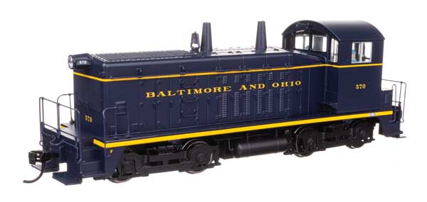 WalthersMainline HO EMD NW2 Phase V - ESU Sound & DCC -- Baltimore & Ohio #570
