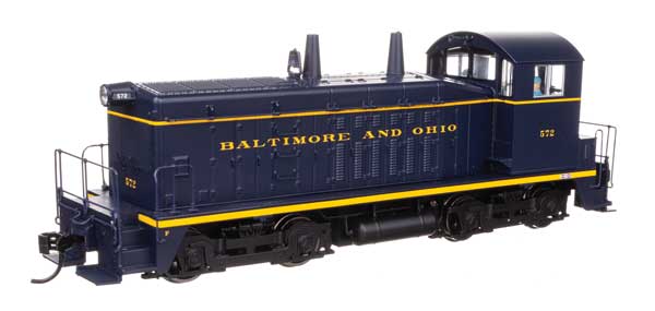 WalthersMainline HO EMD NW2 Phase V - ESU Sound & DCC -- Baltimore & Ohio #572