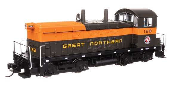 WalthersMainline HO EMD NW2 Phase V - ESU Sound & DCC -- Great Northern #158