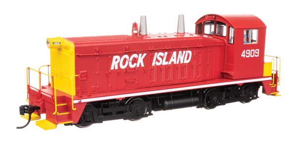 WalthersMainline HO EMD NW2 Phase V - ESU Sound & DCC -- Rock Island #4909