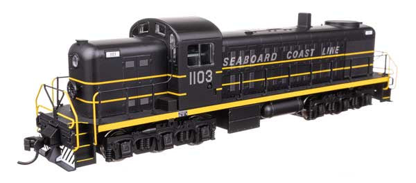 WalthersMainline HO Alco RSC2 - ESU Sound & DCC -- Seaboard Coast Line (SCL) #1103