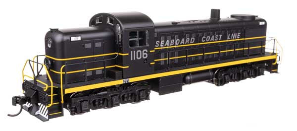WalthersMainline HO Alco RSC2 - ESU Sound & DCC -- Seaboard Coast Line (SCL) #1106