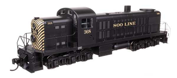 WalthersMainline HO Alco RSC2 - ESU Sound & DCC -- Soo Line (SOO) #368
