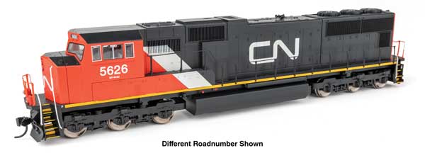 WalthersMainline HO EMD SD75I - ESU(R) Sound & DCC -- Canadian National #5626
