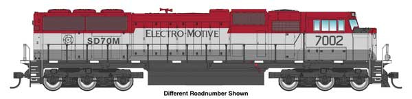 WalthersMainline HO EMD SD70M - Sound and DCC -- Electro-Motive Division (EMD) #7020