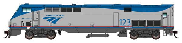 GE P42 Locomotive - Sound and DCC -- Amtrak (AMT) Phase V #123