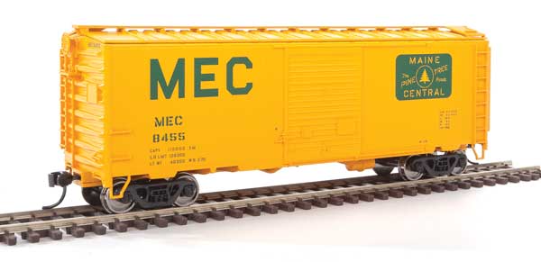 Walthers Mainline 40' ACF Welded Boxcar w/8' Youngstown Door - Ready to Run -- Maine Central #8455 - 910-2259