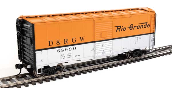 Walthers Mainline 40' AAR Modified 1937 Boxcar - Ready to Run -- Denver & Rio Grande Western #68920 - 910-2733