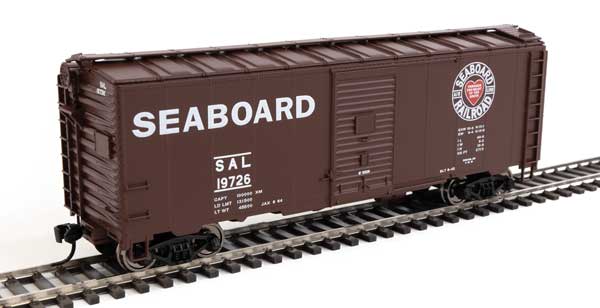 Walthers Mainline 40' AAR Modified 1937 Boxcar - Ready to Run -- Seaboard Air Line #19707 - 910-2737