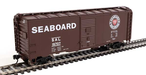 Walthers Mainline 40' AAR Modified 1937 Boxcar - Ready to Run -- Seaboard Air Line #19726 - 910-2738