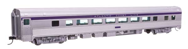 85' Budd Large-Window Coach - Ready to Run -- Atlantic Coast Line
