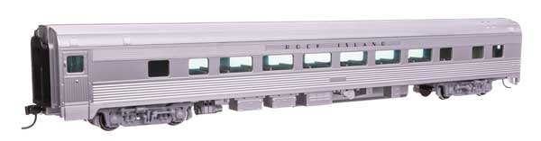 85' Budd Large-Window Coach - Ready to Run -- Rock Island