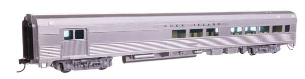 85' Budd Baggage-Lounge - Ready to Run -- Rock Island