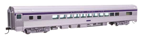 85' Budd Small-Window Coach - Ready to Run -- Atlantic Coast Line