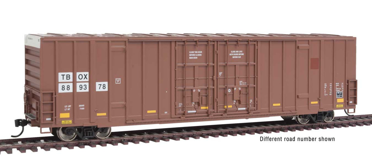 Walthers Mainline 60' High Cube Plate F Boxcar - Ready to Run -- TBOX #889444 - 910-3023