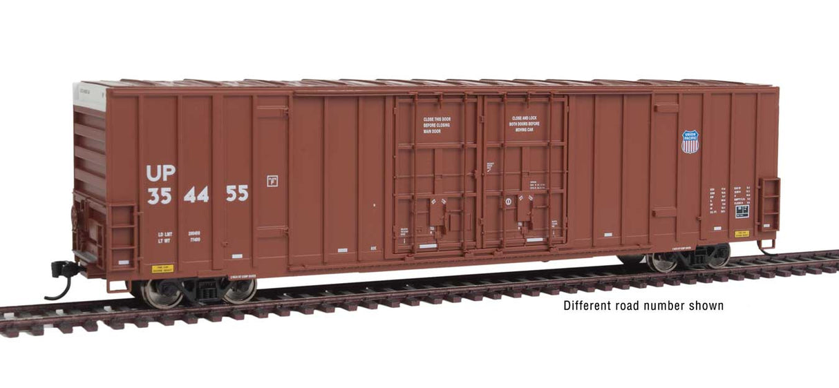 Walthers Mainline 60' High Cube Plate F Boxcar - Ready to Run -- Union Pacific(R) #354777 - 910-3028
