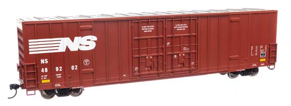 WalthersMainline HO 60' High Cube Plate F Boxcar - Ready to Run -- Norfolk Southern #469202