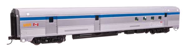 85' Budd Baggage-Railway Post Office - Ready To Run -- VIA Rail