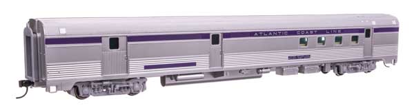 85' Budd Baggage-Railway Post Office - Ready To Run -- Atlantic Coast Line