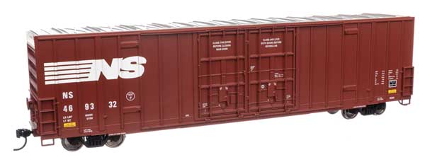 WalthersMainline HO 60' High Cube Plate F Boxcar - Ready to Run -- Norfolk Southern #469332