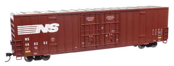 WalthersMainline HO 60' High Cube Plate F Boxcar - Ready to Run -- Norfolk Southern #469353