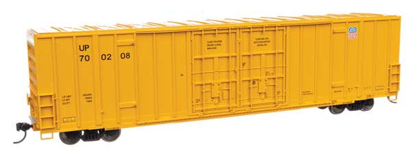 WalthersMainline HO 60' High Cube Plate F Boxcar - Ready to Run -- Union Pacific(R) #700208