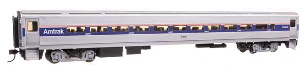 WalthersMainline HO 85' Horizon Fleet Coach - Ready to Run -- Amtrak(R) Phase IV #54558