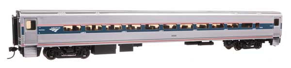WalthersMainline HO 85' Horizon Fleet Coach - Ready to Run -- Amtrak(R) Phase VI #54549