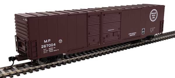 Walthers Mainline 60' Pullman-Standard Auto Parts Boxcar (10' and 6' doors) - Ready to Run -- Missouri Pacific(TM) #267004 - 910-3231