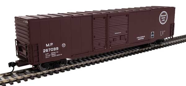 Walthers Mainline 60' Pullman-Standard Auto Parts Boxcar (10' and 6' doors) - Ready to Run -- Missouri Pacific(TM) #267099 - 910-3233