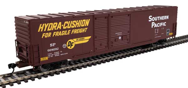 Walthers Mainline 60' Pullman-Standard Auto Parts Boxcar (10' and 6' doors) - Ready to Run -- Southern Pacific(TM) #668092 - 910-3242