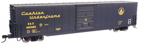 WalthersMainline HO 60' Pullman-Standard Single Door Auto Parts Boxcar - Ready to Run -- Baltimore & Ohio #489888